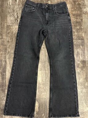 BDG Black Washed 90s Bootcut Cotton Jeans Size 31